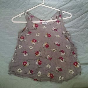 Floral print tank top
